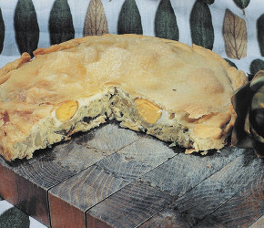Фотография рецепта Овощной пирог «Паскуалина»