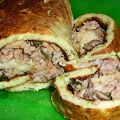 Фотография рецепта Рулетики из кабачков с мясной начинкой автор Маргарита Старковская