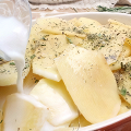 Фотография рецепта Куриное филе в духовке под картофелем автор Maria  Apanovich