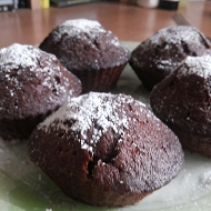 Очень шоколадный капкейк