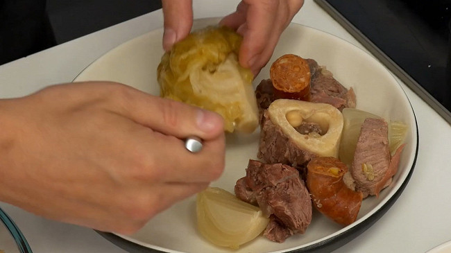 Фото шага рецепта Испанское мясное рагу косидо 136851 шаг 9