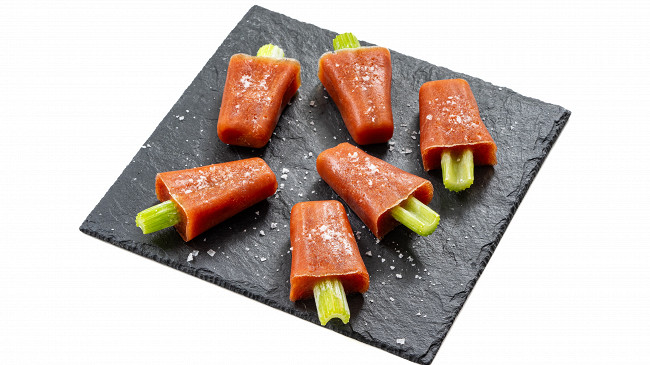 Фото шага рецепта Мороженое на палочке «Кровавая Мэри» (popsicle) 186535 шаг 10