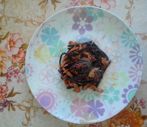 Фотография рецепта Папоротник с куриной грудкой
