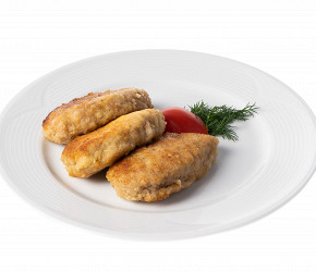 Фотография рецепта Котлеты из курицы и телятины