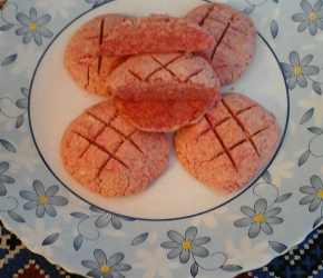 Фотография рецепта Кукурузное печенье из окары