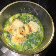 Сырный суп по-французски с курицей