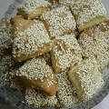 Фотография рецепта Творожные палочки с кунжутом автор Жанна Постникова