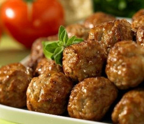 Фотография рецепта Шарики из говядины жареные с овощами по-армянски