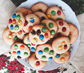 Фотография рецепта Печенье M&M’s