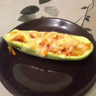 Запеченные кабачки с сыром