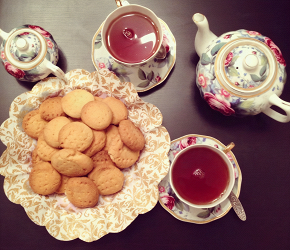 Фотография рецепта Песочное печенье по-шотландски (Scottish butter cookies)