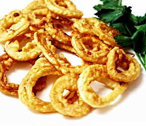 Фотография рецепта Луковые колечки (onion rings)