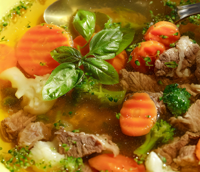 Фотография рецепта Мясной бульон