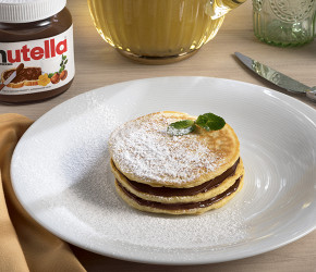 Фотография рецепта Американские панкейки с Nutella®