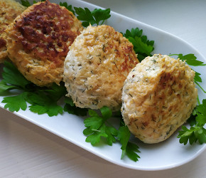 Фотография рецепта Котлеты из куриного филе с творогом
