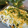 Фотография рецепта Слоеный салат с курицей и шампиньонами автор Ксения Большакова