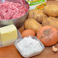 Картофельные зразы с мясом