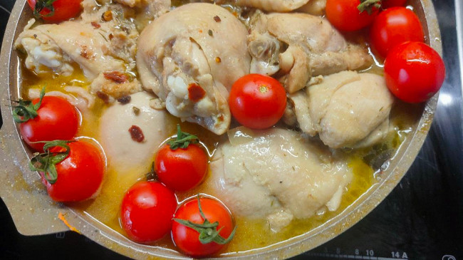Фото шага рецепта Жаркое из курицы с овощами 175500 шаг 13