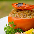 Фотография рецепта Фаршированные мясом помидоры автор Филипп